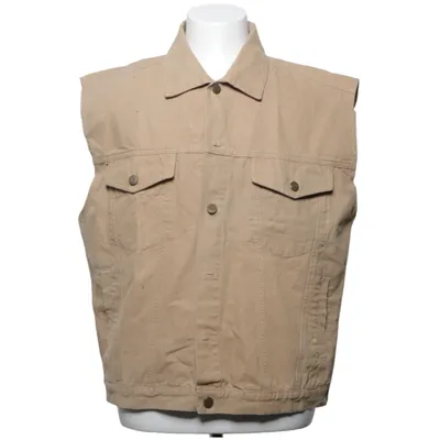 Spijker gilet (Beige) van Atlas