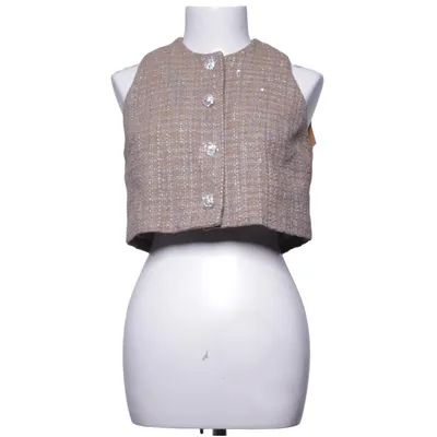 Gilet (Bruin, Grijs) van Sandro Acryl, Katoen, Polyamide, Polyester