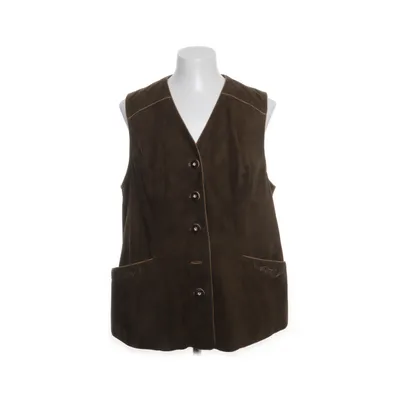 Läderväst (Brun) Skinn