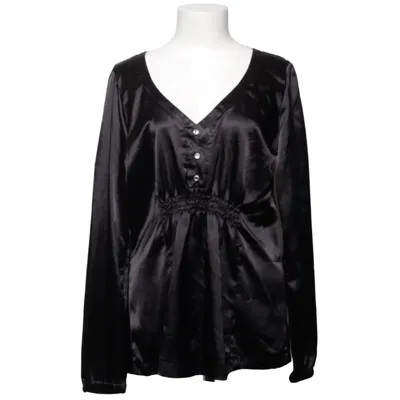 Blus (Svart) från Lingon & Blåbär Elastan, Polyester