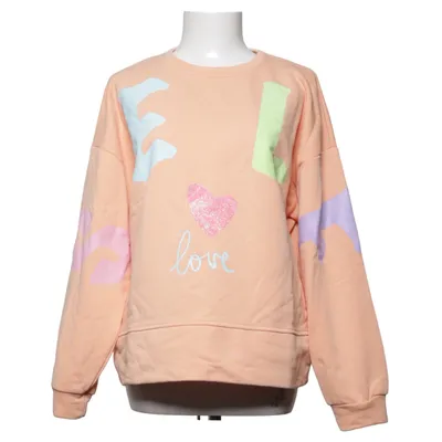 Collegetröja (Beige, Flerfärgad) från Azara Bomull, Polyester