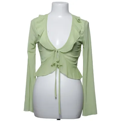Wickeltop (Grün) Elasthan, Polyester