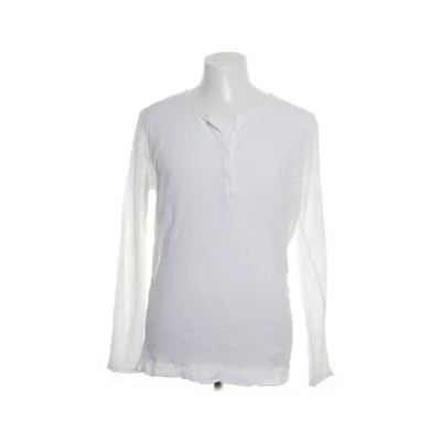 Henley shirt (Wit) van American Vintage Katoen