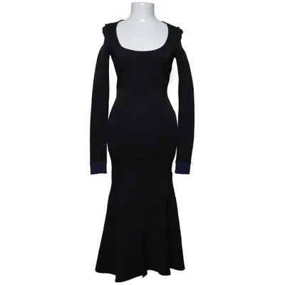 Robe (Noir, Bleu) de Victoria Beckham Acétate, Élasthane, Polyamide, Polyester, Polyuréthane, Viscose