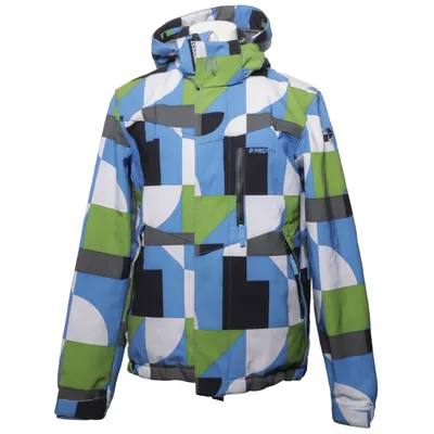 Ski jacket (Blue, Green, Black, White, Gray) from Protest Elastane, Polyester