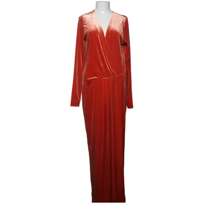Maxikjole (Orange) fra By Malene Birger Elastan, Polyester