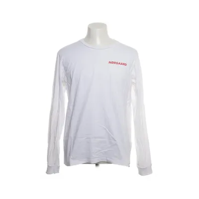 Langærmet t-shirt (Hvid) fra Mads Nørgaard Copenhagen Bomuld