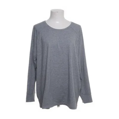 Long sleeve T-shirt (Gray) from Lands' End Elastane, Polyester, Viscose