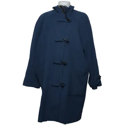 Duffle coat (Blue) from The Scotch House Cashmere, Polyamide, Wool