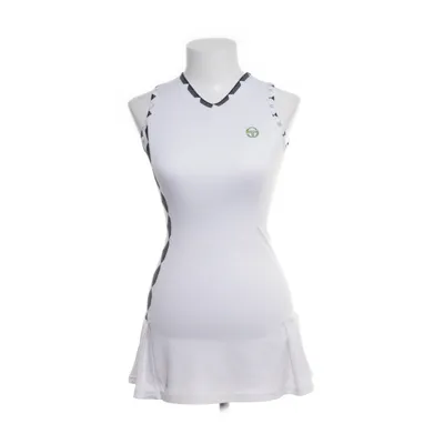 Träningsklänning (Vit, Flerfärgad) från Sergio Tacchini Elastan, Polyester