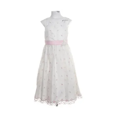 Bloemenmeisjes jurk (Wit, Roze) van E Girls Polyester