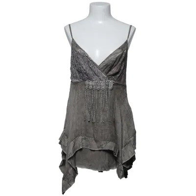 Top (Gray) from Elisa Cavaletti Cotton, Silk, Viscose