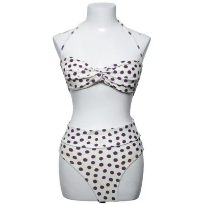Bikini (White, Purple, Gold) from Scampi Elastane, Polyamide