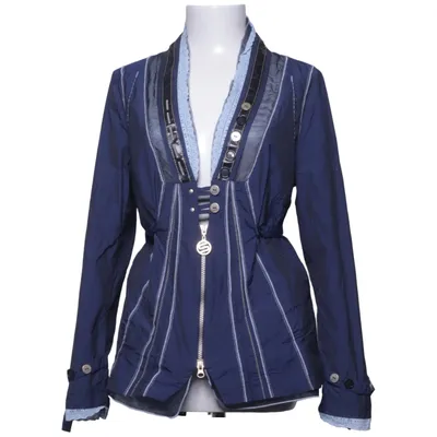 Blouse (Blue) from Vanilla Sky Cotton, Polyamide, Polyester