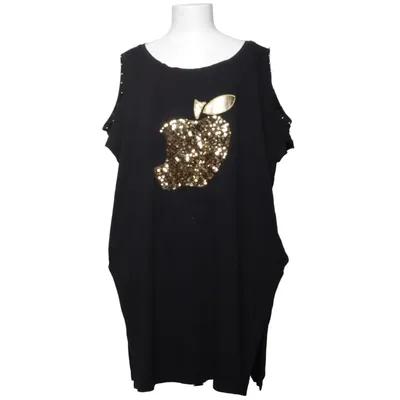 Tunika (Svart, Guldfärgad) från Lifestyle Bomull, Elastan