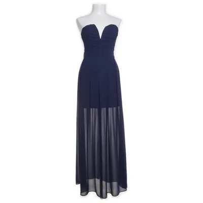 Avondjurk (Blauw) van TFNC London Elastaan, Polyester, Viscose