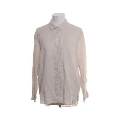 Skjorte (Beige) fra ONLY Blue Denim Linned, Viscose