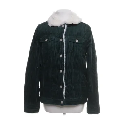 Lined denim jacket (Green) from Primark Polyester, Cotton