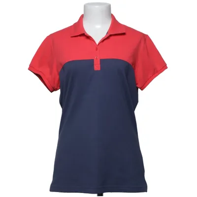 Polo shirt (Red, Blue) from Four D Cotton, Elastane, Polyester