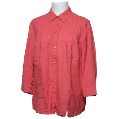 Skjorte (Rød) fra Christopher & Banks Linned, Viscose