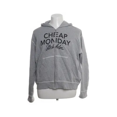 Hoodie (Gray) from Cheap Monday Cotton, Polyester, Viscose