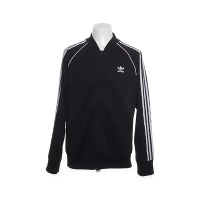 Træningsjakke (Sort) fra Adidas Bomuld, Genanvendt polyester
