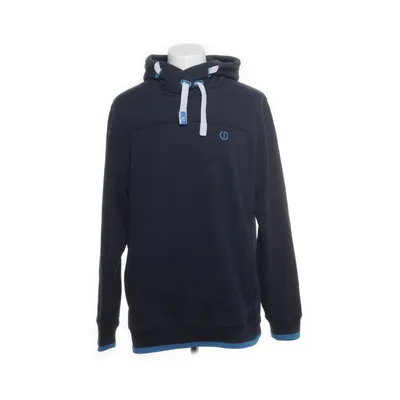 Hoodie (Blue) from Solid Cotton, Polyester