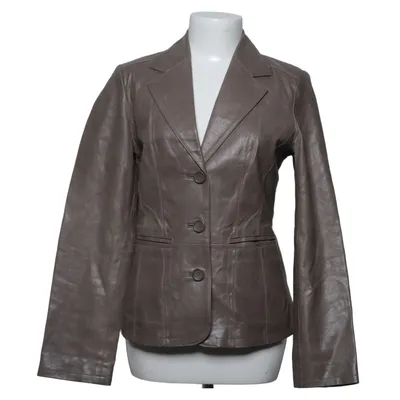 Ledersacko (Beige) von Vero Moda Leder