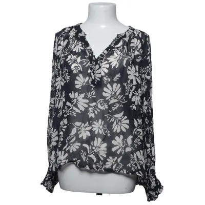 Blouse (Black, White) from Part Two Viscose