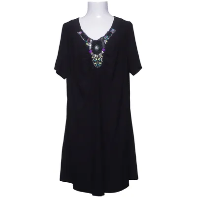 Kjole (Sort) fra Ann Harvey Elastan, Polyester