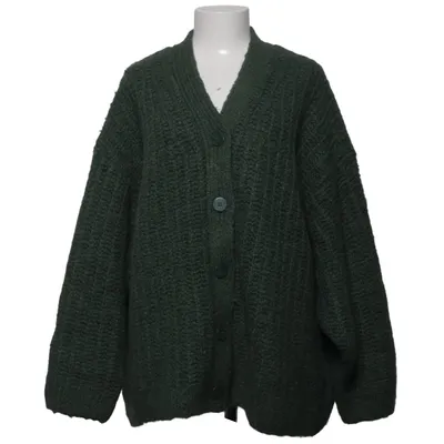 Cardigan (Groen) van Weekday Mohair, Polyester, Wol
