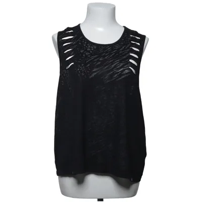 Top (Zwart) van EMP Polyester, Viscose