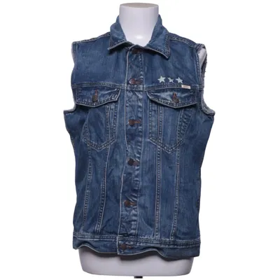 Denim vest (Blue) from Emmett Jean Cotton