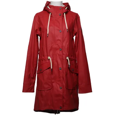 Manteau imperméable (Rouge) de Schmuddelwedda Coton, Polyester, Polyuréthane