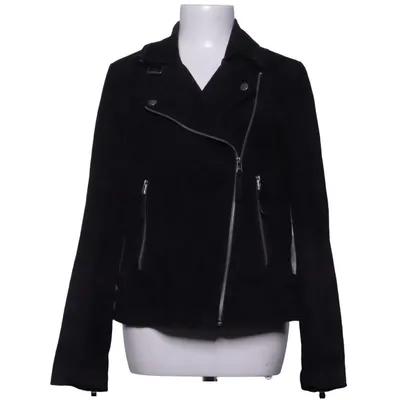 Bikerjack (Zwart) van Freaky Nation Leer, Polyester