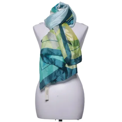 Shawl (Blue, Green, Yellow) Silk