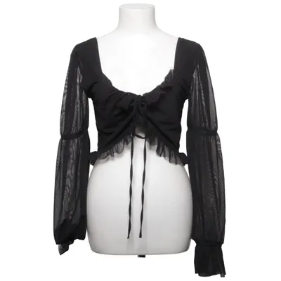 Crop top (Svart) från Reclaimed Vintage Elastan, Polyester