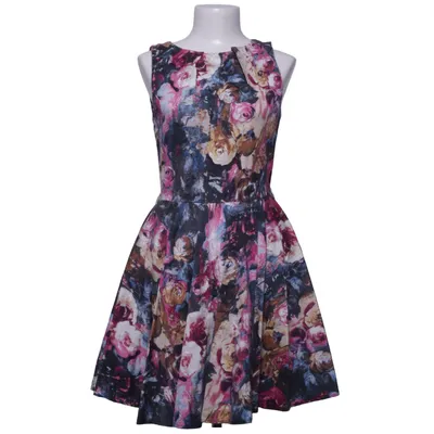 Dress (Blue, Pink, Multicolored) from Closet Cotton, Elastane