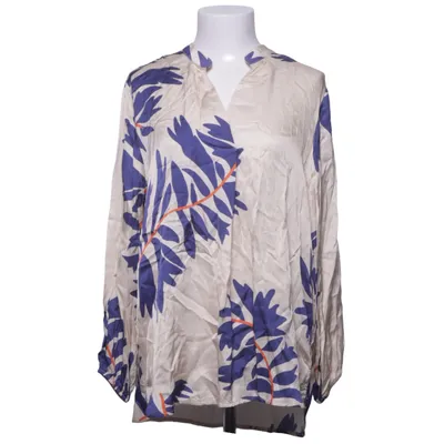 Blouse (Beige, Blauw, Oranje) van Diff Viscose