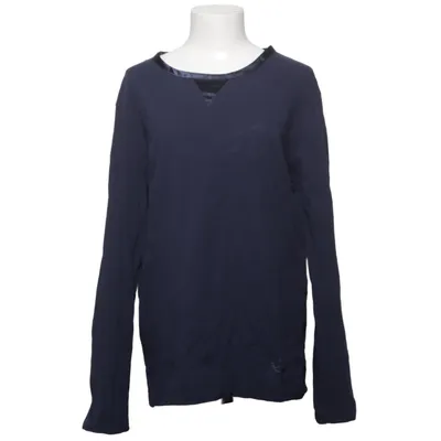 T-shirt à manches longues (Bleu) de Temperley Coton