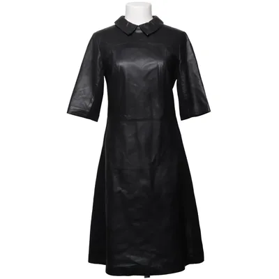 Robe en cuir (Noir) de Blacky Dress Cuir