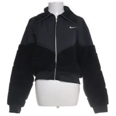 Jacka (Svart) från Nike Nylon, Polyester, Pälsimitation