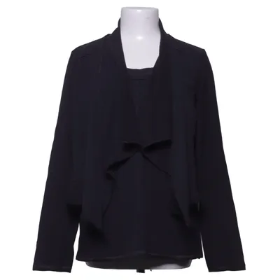 Cardigan (Noir) de Sandwich Coton, Élasthane