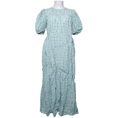 Maxikjole (Grøn, Hvid) fra ASOS Design Bomuld, Elastan, Polyester
