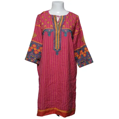Tunic (Pink, Yellow, Multicolored) from Khaadi Cotton