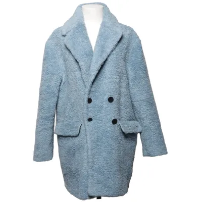 Kappa (Blå) från Zara Basic Outerwear Akryl, Polyester, Ull