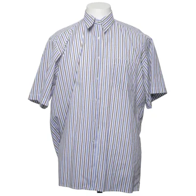 Kortärmad skjorta (Blå, Vit, Brun) från ArtXtra Bomull, Polyester