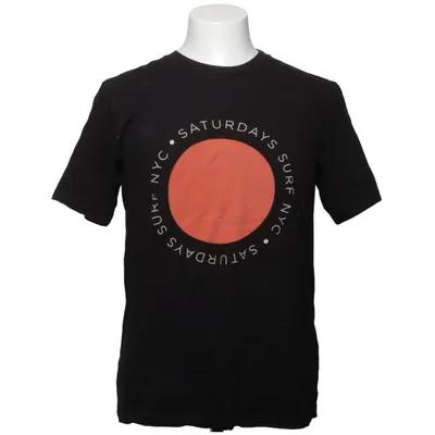 T-shirt (Black) from Saturdays Cotton