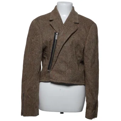 Bikerjacke (Braun) von Beyond Retro