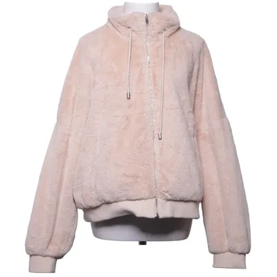 Jacket (Beige) from Missguided Plus Elastane, Polyester